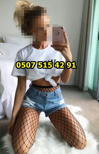 Halkalı Sarı saçlı Taze Escort Melisa 